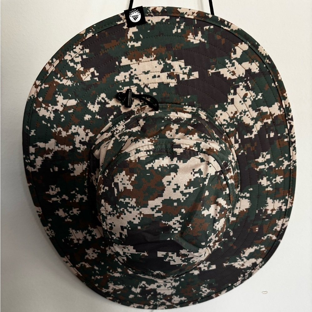 Adidas Golf Camouflage Sun Crest Wide Brim Hat